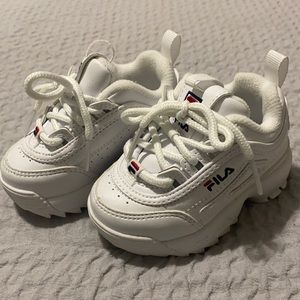 Baby fila shoes